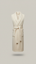Luxe bathrobe in fine cotton